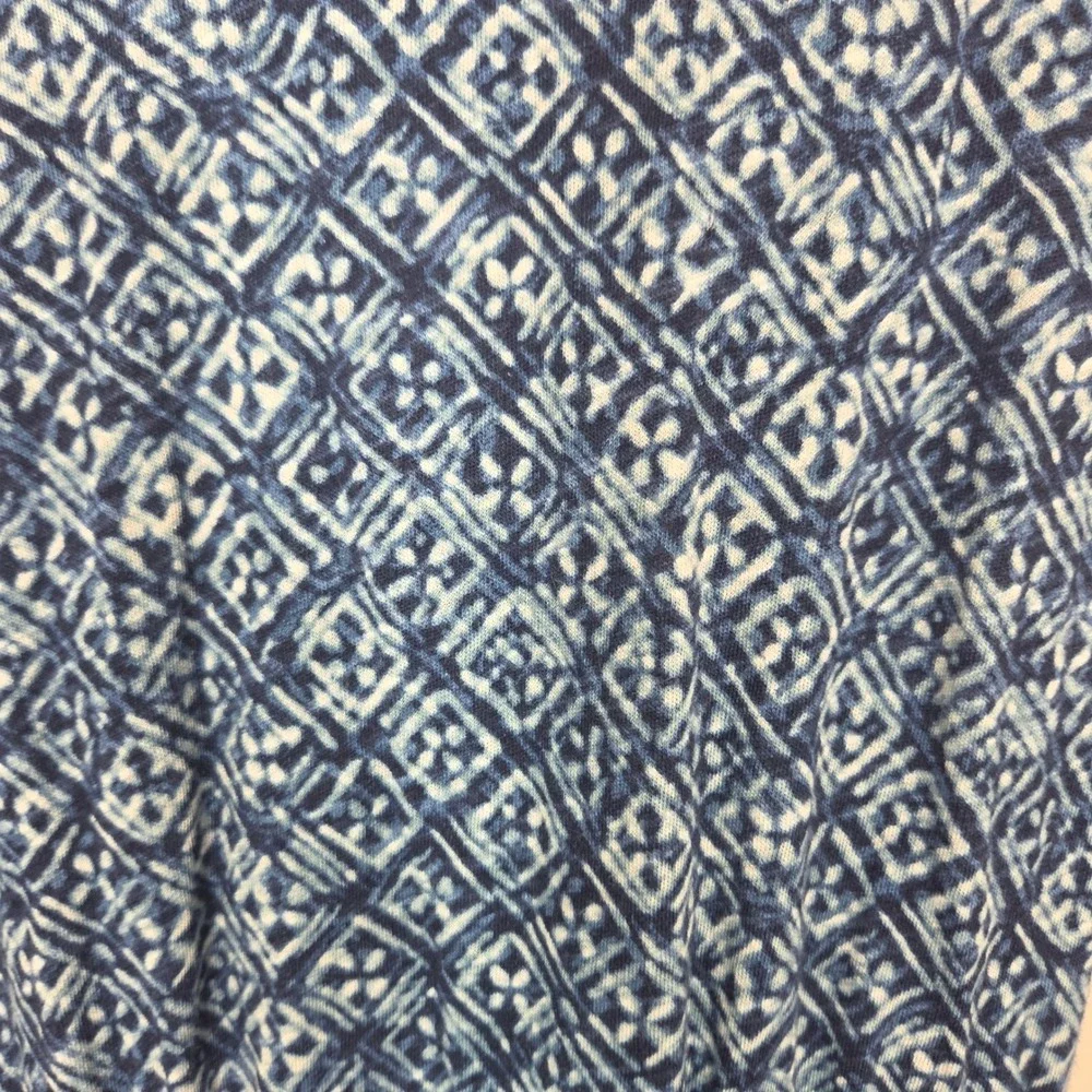 Polo Ralph Lauren Girls Romper Jumpsuit M 8-10 Blue Printed Cotton One Piece